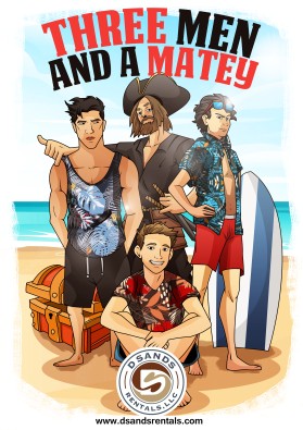 Three Men and a Matey entry by CUPU