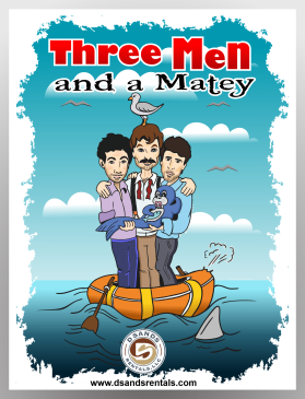 Winning entry: Three Men and a Matey entry by davitiart