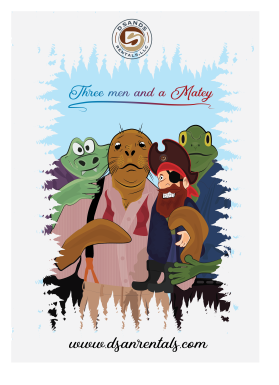 Three Men and a Matey entry by Jheebsyn 