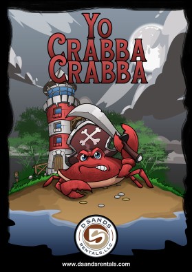 Winning entry: Yo Crabba Crabba artwork entry by CUPU
