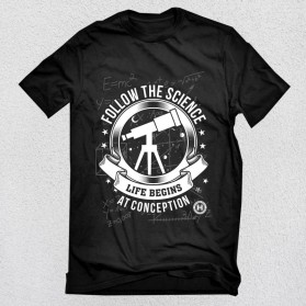 Follow the Science T-Shirt Design entry by Maulana85
