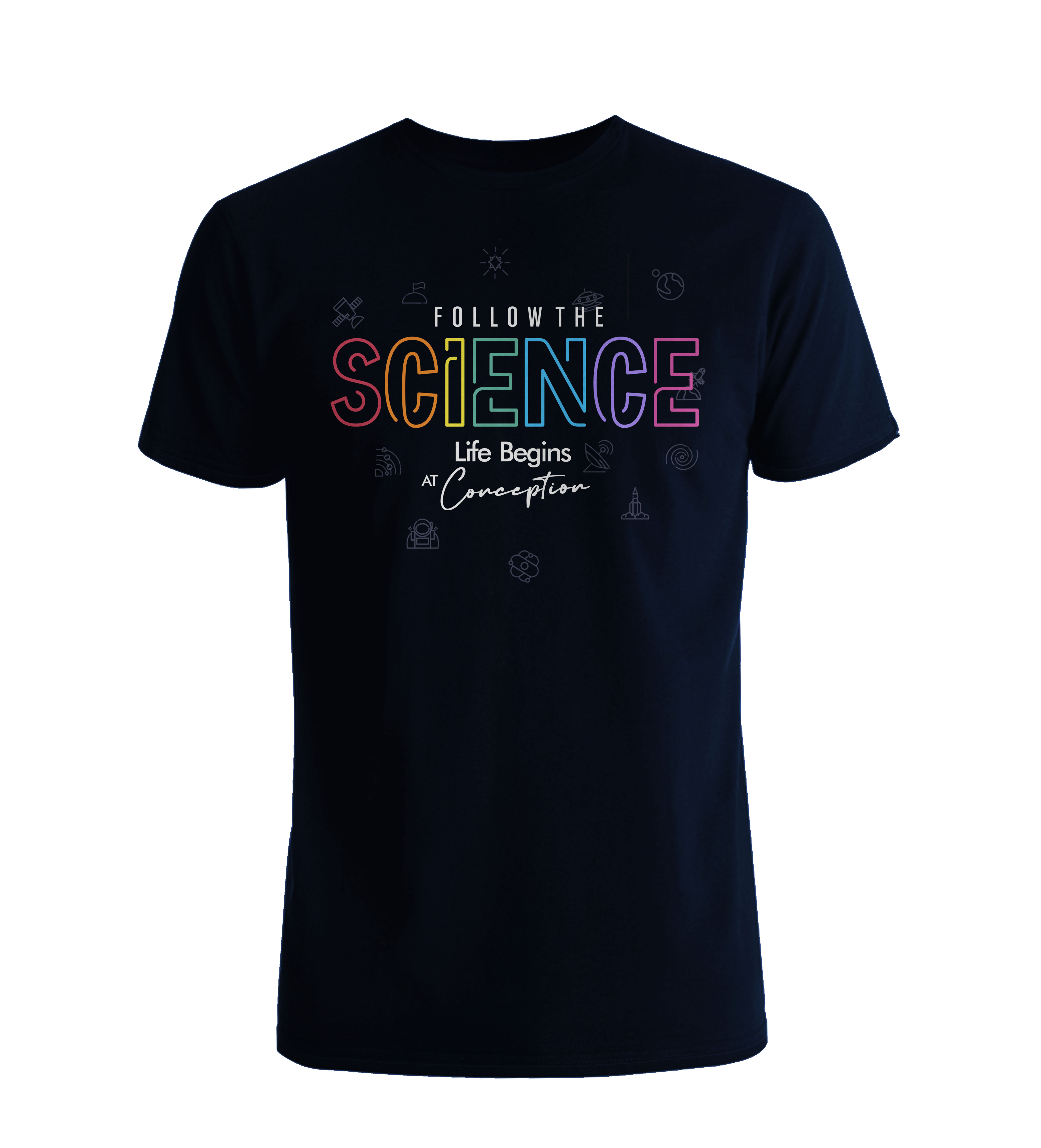 T-Shirt Design for Follow the Science T-Shirt Design