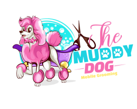 The Muddy Dog Mobile Grooming entry by LannaLaine