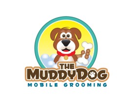 The Muddy Dog Mobile Grooming entry by joegdesign