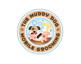 The Muddy Dog Mobile Grooming entry by joegdesign