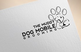 The Muddy Dog Mobile Grooming entry by design Art 