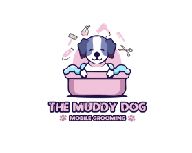 The Muddy Dog Mobile Grooming entry by Dreee3_Studio