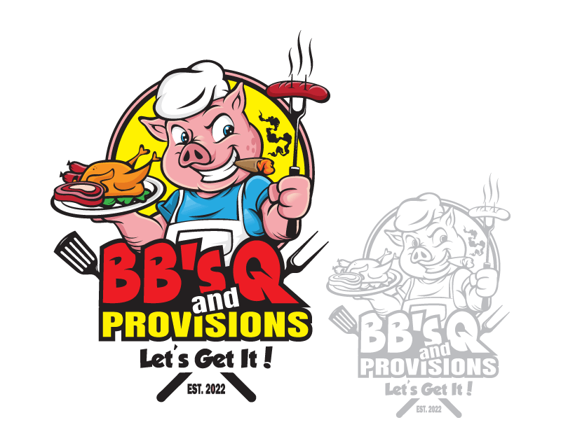 Logo Design for BB's Q and Provisions
