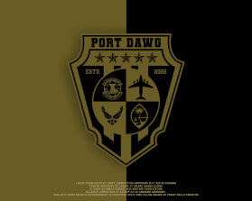 Port Dawg entry by hary creative
