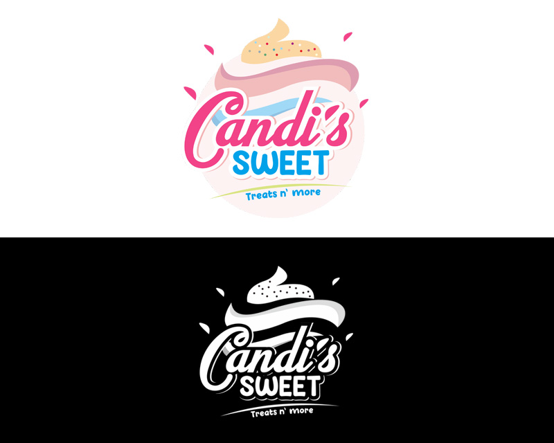 Logo Design for Candi's Sweet Treats n' More