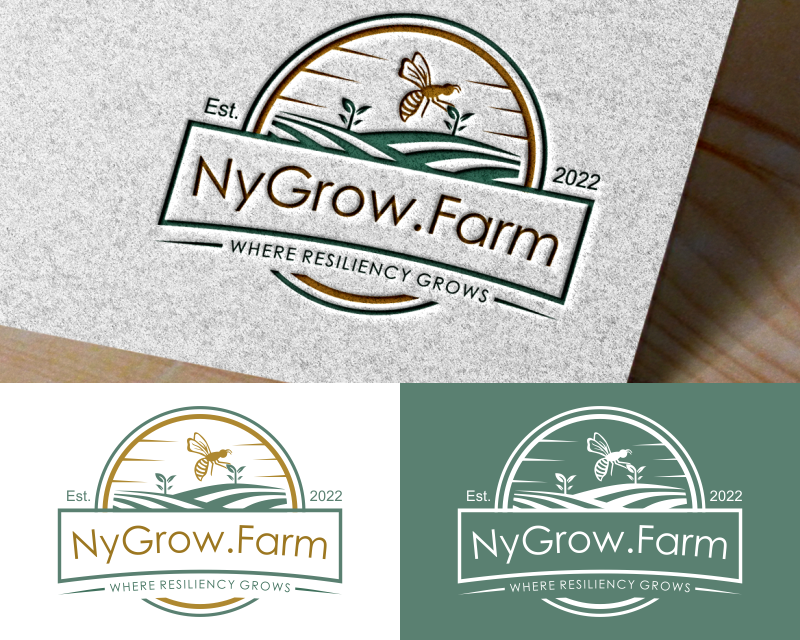 Logo Design for NyGrow.Farm