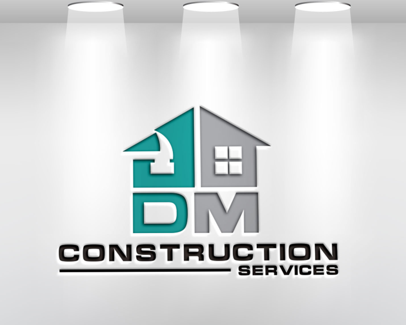 Logo Design for DM Construction Services