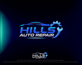 Hill's Auto Repair entry by muhammad asif