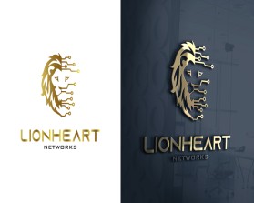 Logo Design entry 2847264 submitted by stuckattwo to the Logo Design for Lionheart Networks run by jacob_st