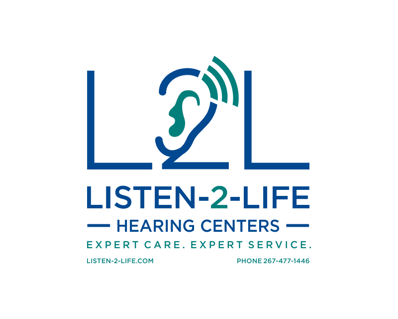 Logo Design for Listen-2-Life Hearing Centers / Listen-2-Life.com