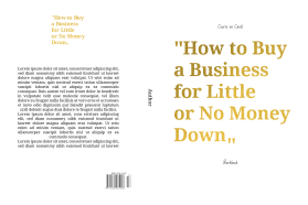 Course on Cards- How to Buy a Business for Little or No Money Down- WorkBook entry by greynesia