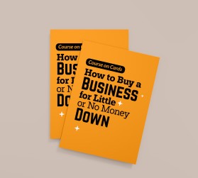 Course on Cards- How to Buy a Business for Little or No Money Down- WorkBook entry by ongki_design