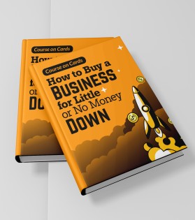 Course on Cards- How to Buy a Business for Little or No Money Down- WorkBook entry by ongki_design