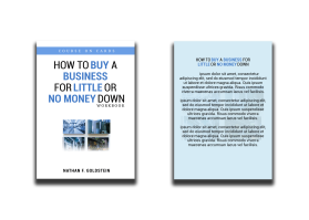 Course on Cards- How to Buy a Business for Little or No Money Down- WorkBook entry by Jheebsyn 