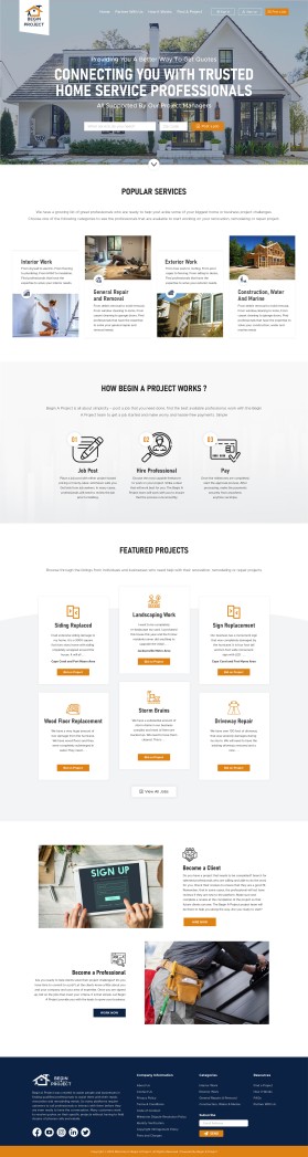 Begin a Project entry by andi94ashar