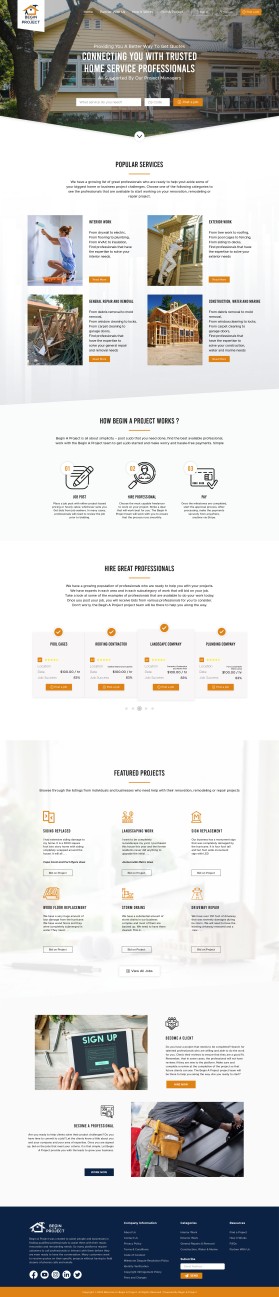 Begin a Project entry by andi94ashar