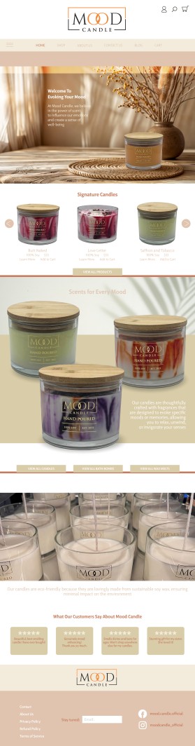 Mood Candle entry by IDesign Place
