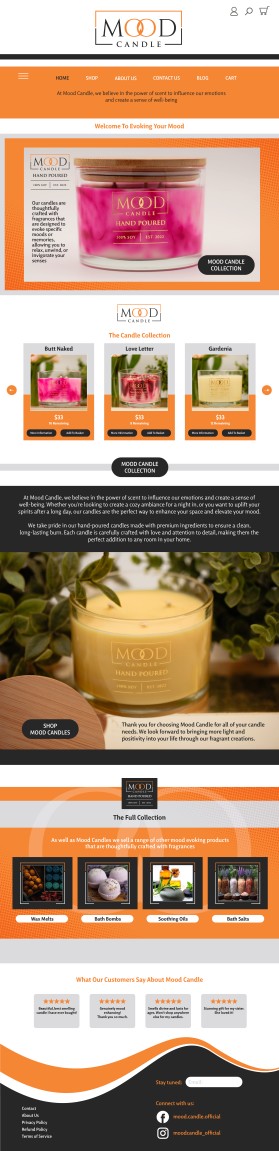 Mood Candle entry by IDesign Place