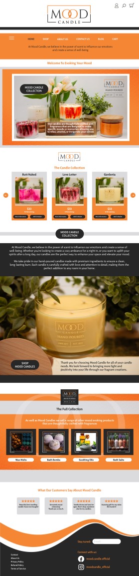Mood Candle entry by IDesign Place