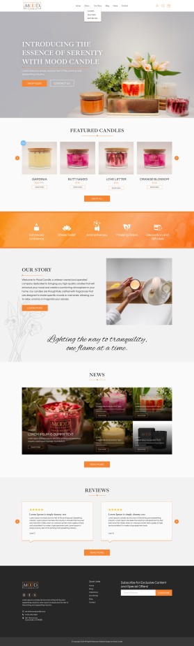 Mood Candle entry by devintaule