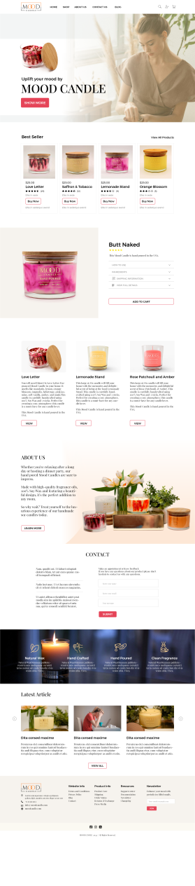 Mood Candle entry by 237DSG