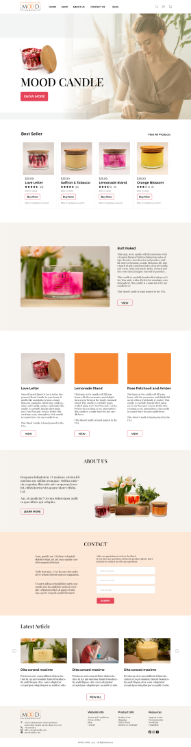 Mood Candle entry by 237DSG