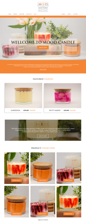 Mood Candle entry by iosiconsdesign