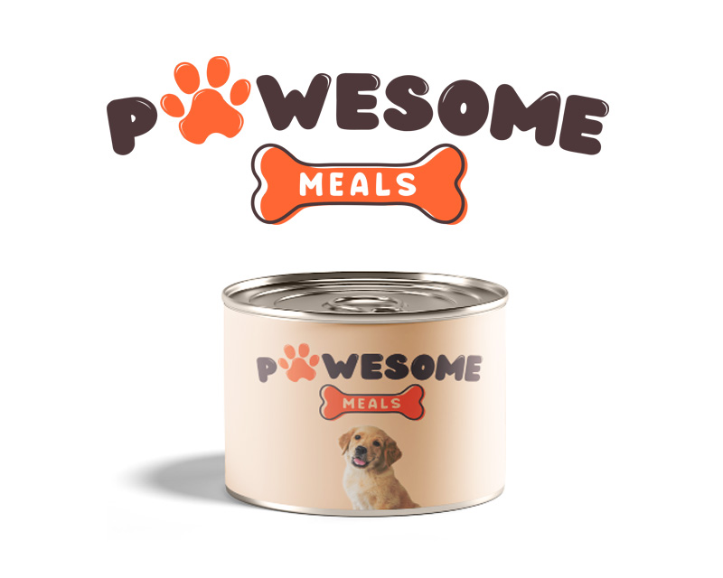 Logo Design for Pawesome Meals