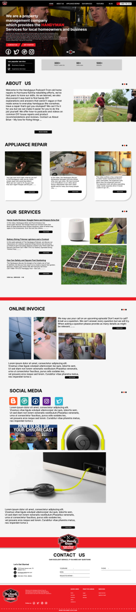 HireThe HandyGuys.com entry by hary creative