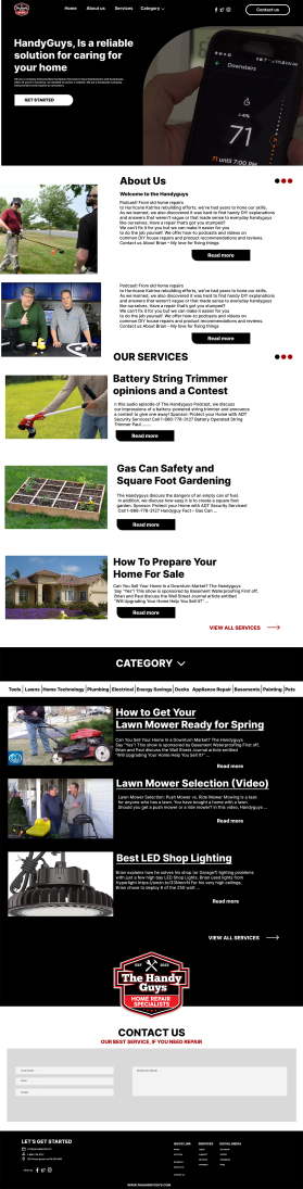 HireThe HandyGuys.com entry by hary creative
