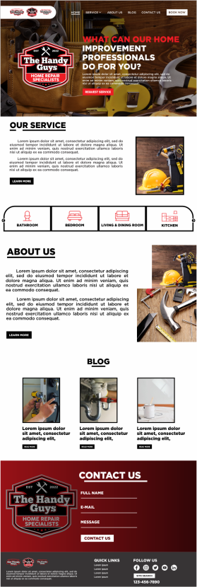 HireThe HandyGuys.com entry by Zkc-Art