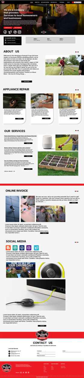 HireThe HandyGuys.com entry by hary creative