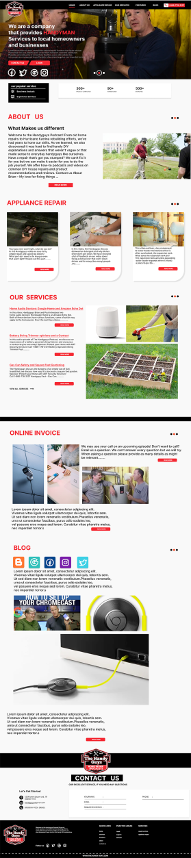 HireThe HandyGuys.com entry by hary creative