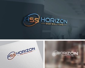 Winning entry: Horizon Sign Solutions entry by Design Rock