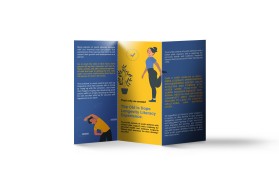 The Old & Washed Up Athlete’s Association - Old is Dope Experience Tri-Fold Marketing Brochure entry by 3394studio