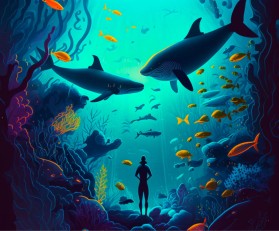 Aquatic Hunt entry by niharika