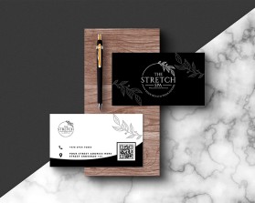 The Stretch Spa Business Cards entry by Husn Art