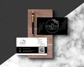 The Stretch Spa Business Cards entry by Husn Art