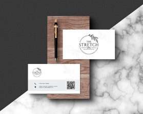 The Stretch Spa Business Cards entry by Husn Art