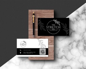 The Stretch Spa Business Cards entry by Husn Art