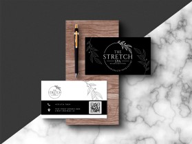 The Stretch Spa Business Cards entry by Husn Art
