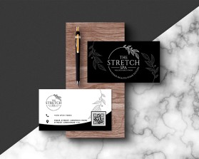 The Stretch Spa Business Cards entry by Husn Art