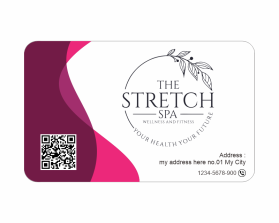 The Stretch Spa Business Cards entry by a2pridesign
