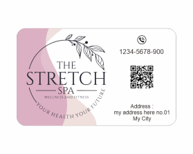 The Stretch Spa Business Cards entry by a2pridesign