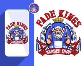 Fade Kings Barber Shop entry by Thushan_S